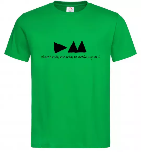 Чоловіча футболка DEPECHE MODE Зелений фото