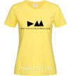 Женская футболка DEPECHE MODE Лимонный фото