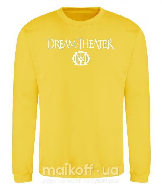 Світшот DREAM THEATER Сонячно жовтий фото