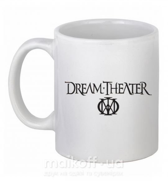 Чашка керамическая DREAM THEATER Белый фото