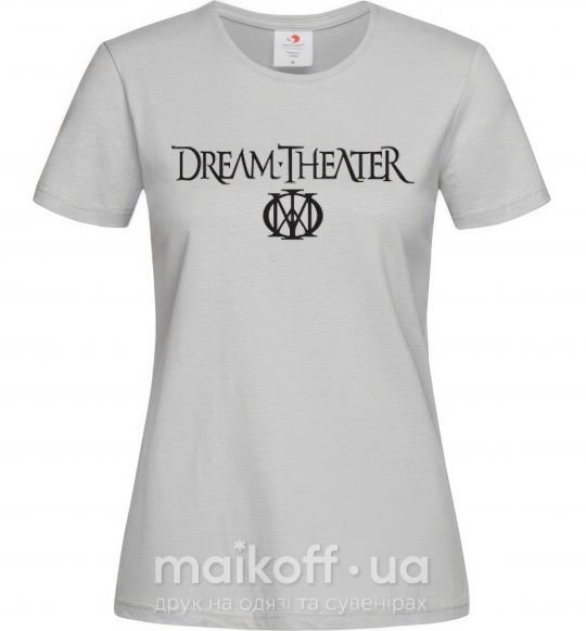 Женская футболка DREAM THEATER Серый фото