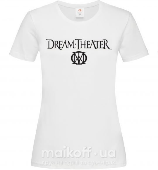 Женская футболка DREAM THEATER Белый фото