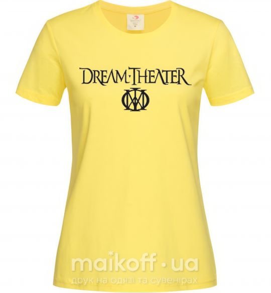 Женская футболка DREAM THEATER Лимонный фото