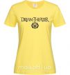 Жіноча футболка DREAM THEATER Лимонний фото