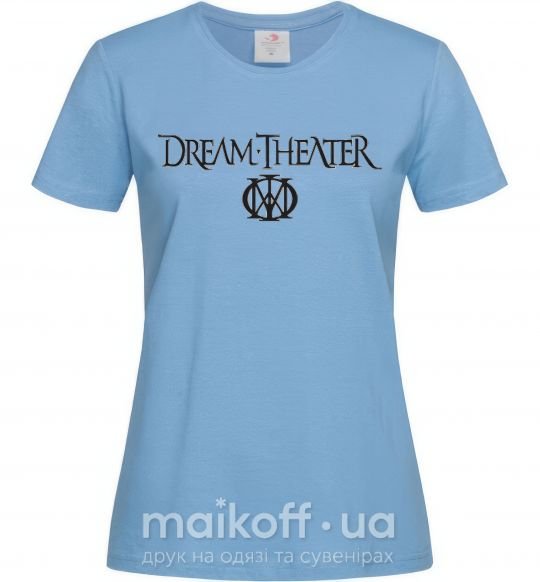 Жіноча футболка DREAM THEATER Блакитний фото