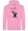 Мужская толстовка (худи) Чоловік Розовый фото