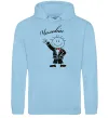 Мужская толстовка (худи) Чоловік Голубой фото