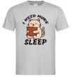 Мужская футболка NEED MORE SLEEP Серый фото