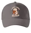 Кепка NEED MORE SLEEP Серый фото