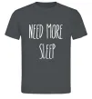 Мужская футболка NEED MORE SLEEP Графит фото