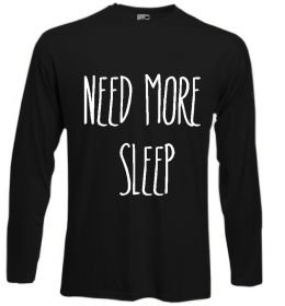 Лонгслив NEED MORE SLEEP