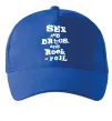 Кепка SEX DRUGS ROCK N ROLL Ярко-синий фото
