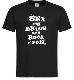 Мужская футболка SEX DRUGS ROCK N ROLL