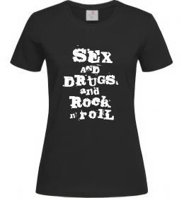 Жіноча футболка SEX DRUGS ROCK N ROLL Жіноча футболка SEX DRUGS ROCK N ROLL