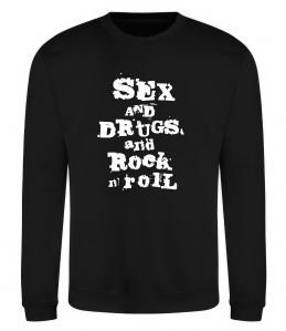 Світшот SEX DRUGS ROCK N ROLL