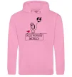 Женская толстовка (худи) Good morning, world! Розовый фото
