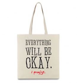 Эко-сумка EVERYTHING WILL BE OKAY Эко-сумка EVERYTHING WILL BE OKAY