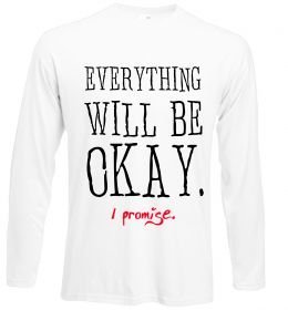 Лонгслів EVERYTHING WILL BE OKAY Лонгслів EVERYTHING WILL BE OKAY