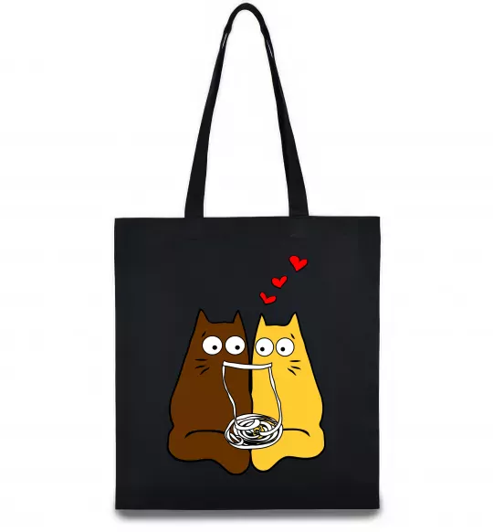 Еко-сумка Коти Чорний фото