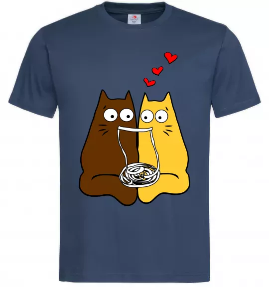 Мужская футболка Коти Темно-синий фото