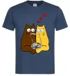 Мужская футболка Коти Темно-синий Мужская футболка Коти Темно-синий фото