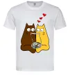 Мужская футболка Коти Белый Мужская футболка Коти Белый фото