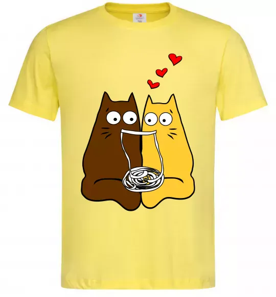 Мужская футболка Коти Лимонный фото