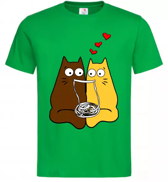 Мужская футболка Коти Зеленый фото