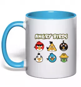 Чашка з кольоровою ручкою Gamer starter pack Чорний фото