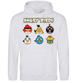 Мужская толстовка (худи) ANGRY BIRDS персонажи Мужская толстовка (худи) ANGRY BIRDS персонажи