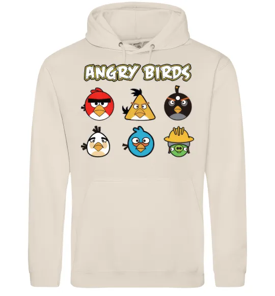 Женская толстовка (худи) ANGRY BIRDS персонажи Таш фото