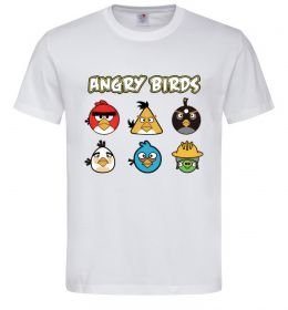Чоловіча футболка ANGRY BIRDS персонажи Чоловіча футболка ANGRY BIRDS персонажи