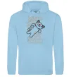 Жіноча толстовка (худі) PURR PURR PURR Блакитний фото