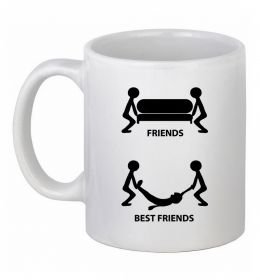 Чашка керамическая BEST FRIEND
