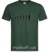 Мужская футболка EVOLUTION OF MAN Темно-зеленый фото