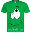 Мужская футболка CARTOON SMILE Зеленый фото