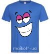Мужская футболка FLIRTING SMILE Ярко-синий фото