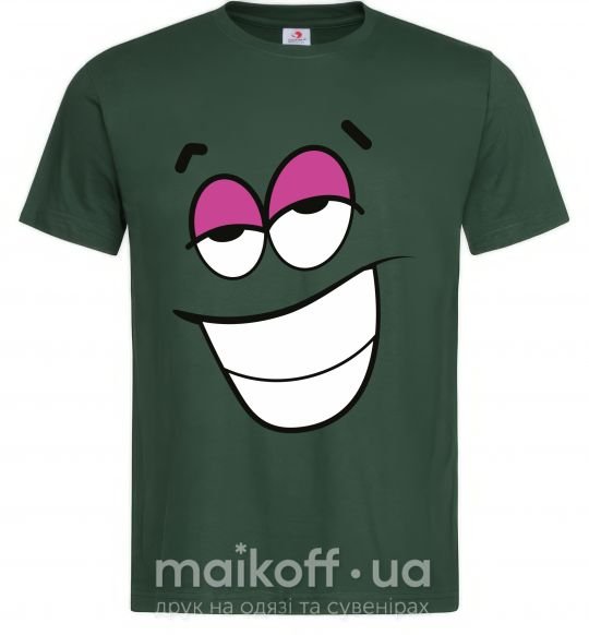 Мужская футболка FLIRTING SMILE Темно-зеленый фото