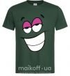 Мужская футболка FLIRTING SMILE Темно-зеленый фото