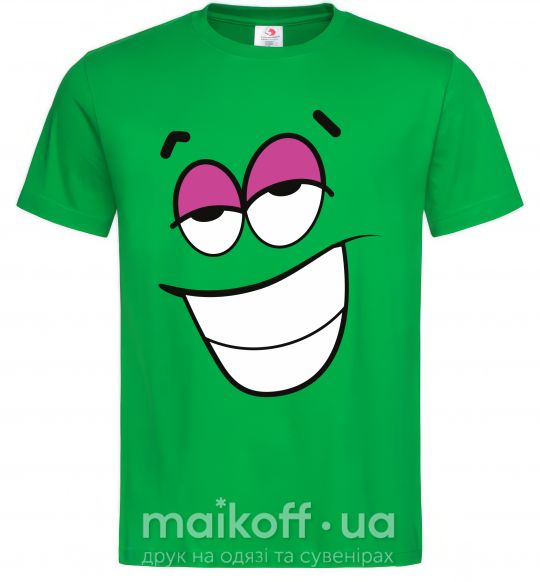 Мужская футболка FLIRTING SMILE Зеленый фото