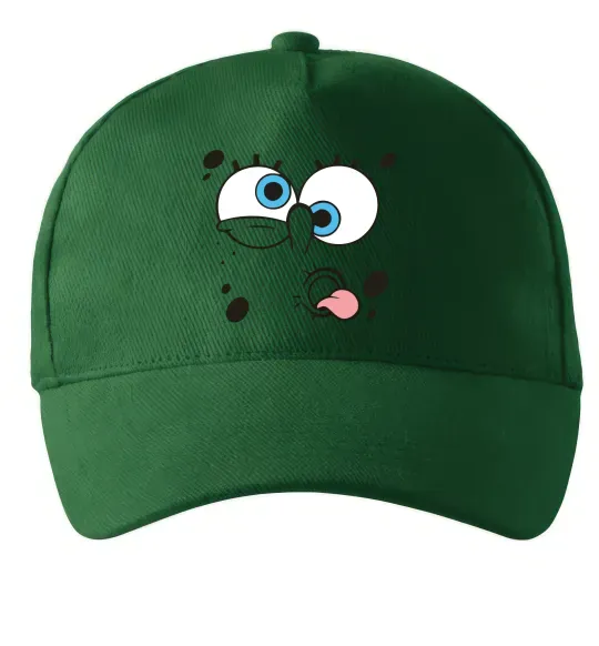 Кепка Sponge Bob кривляється Темно-зеленый фото