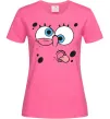 Женская футболка Sponge Bob кривляється Ярко-розовый фото