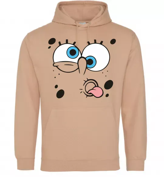 Жіноча толстовка (худі) Sponge Bob кривляється Пісочний фото