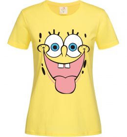 Жіноча футболка Sponge Bob показує язик Жіноча футболка Sponge Bob показує язик
