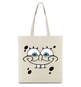 Эко-сумка Sponge Bob обличчя з посмішкою