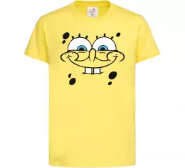 Дитяча футболка Спанч Боб підморгує Яскраво-синій фото