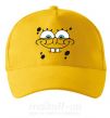 Кепка Sponge Bob лицо с улыбкой Солнечно желтый фото
