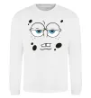 Свитшот Sponge Bob стомлений Белый фото