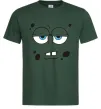 Мужская футболка Sponge Bob стомлений Темно-зеленый фото