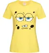 Жіноча футболка Sponge Bob стомлений Лимонний фото